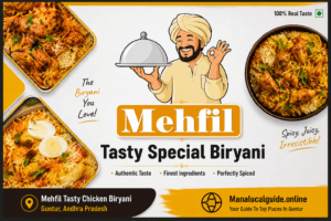 Best Biryani in Guntur Mehfil Tasty Chicken Biryani