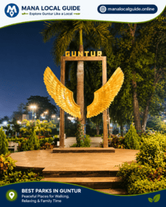 Guntur wings photo attraction inside a beautiful park in Guntur